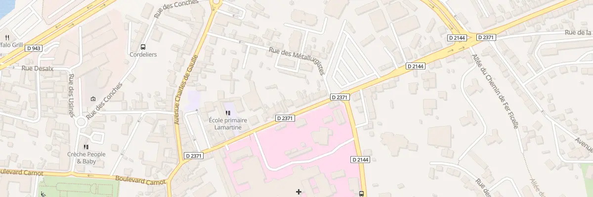 Plan du 43 Av du 8 Mai 1945 à Montluçon