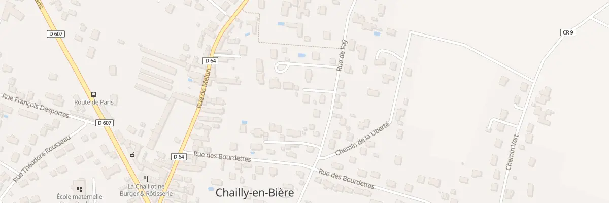 Plan du 5B Rue de Faÿ à Chailly-en-Bière