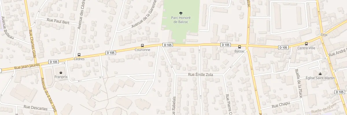 Plan du 32 Rue Emile Zola à Villeparisis