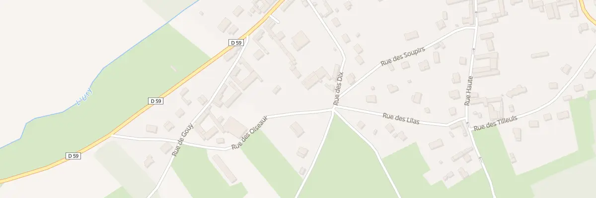 Plan du 4 Rue des Oiseaux à Wanquetin
