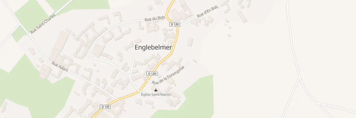 Plan du 5 Gr Gde Rue à Englebelmer