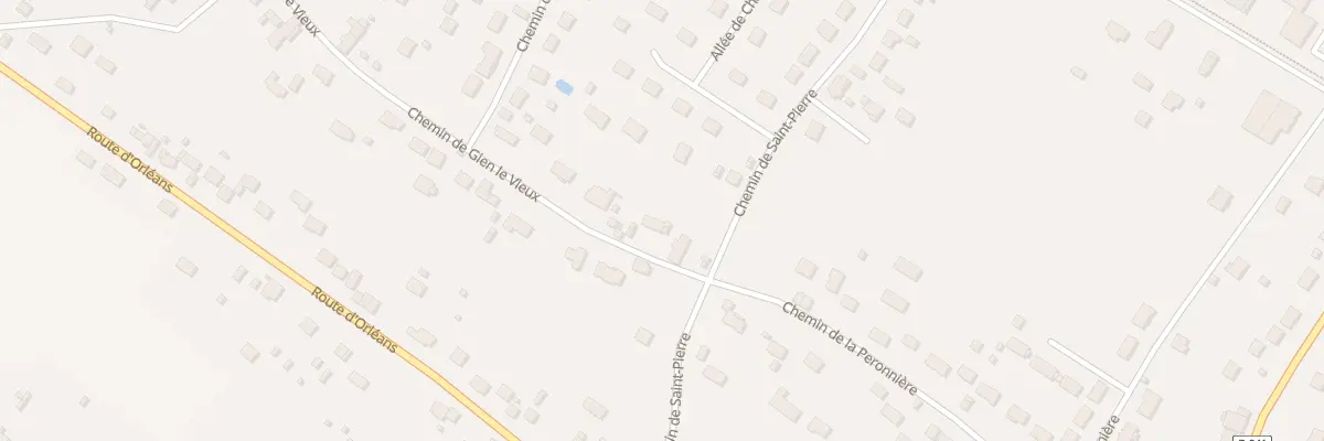 Plan du 4 Che de Gien le Vieux à Gien