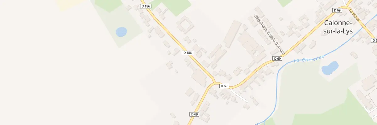 Plan du 71 Rue de la Gare à Calonne-sur-la-Lys