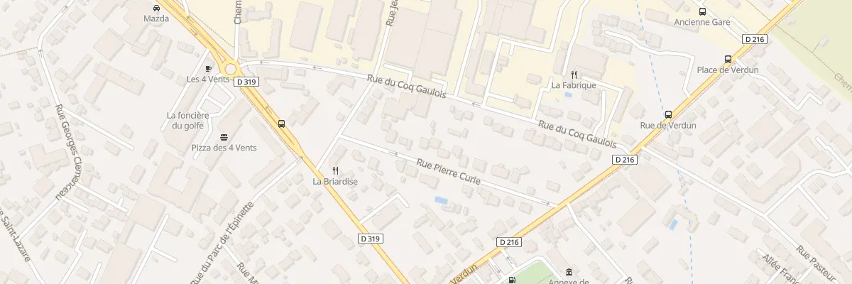 Plan du 17 Rue Pierre et Marie Curie à Brie-Comte-Robert