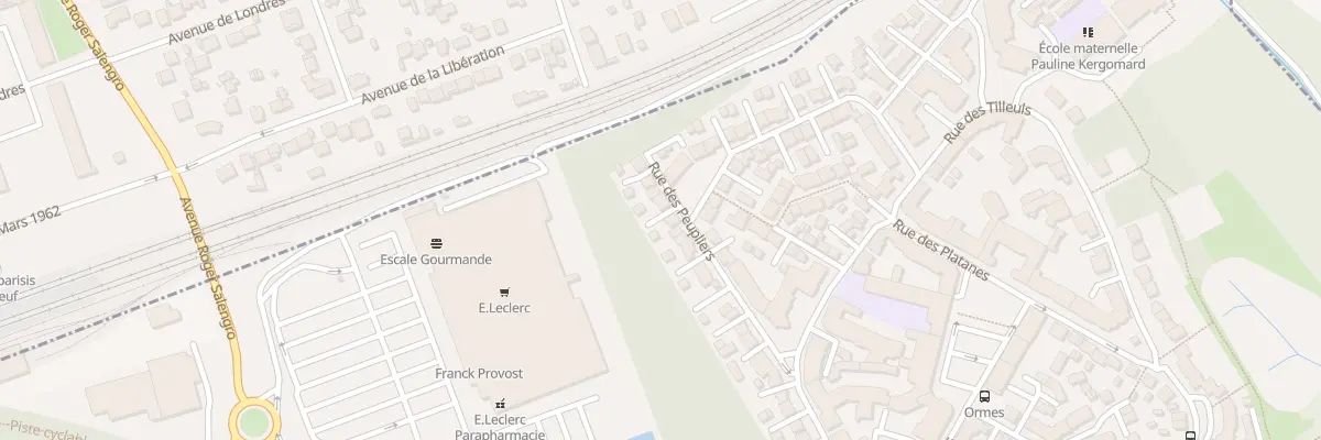 Plan du 37 Rue des Peupliers à Villeparisis