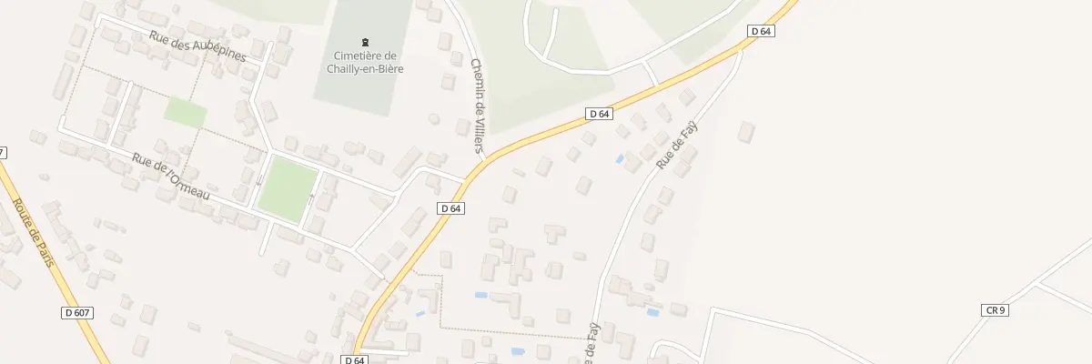 Plan du 62 Rue de Melun à Chailly-en-Bière
