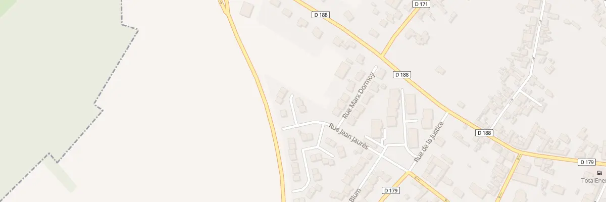 Plan du 4 Rue Jean Lebas à Barlin