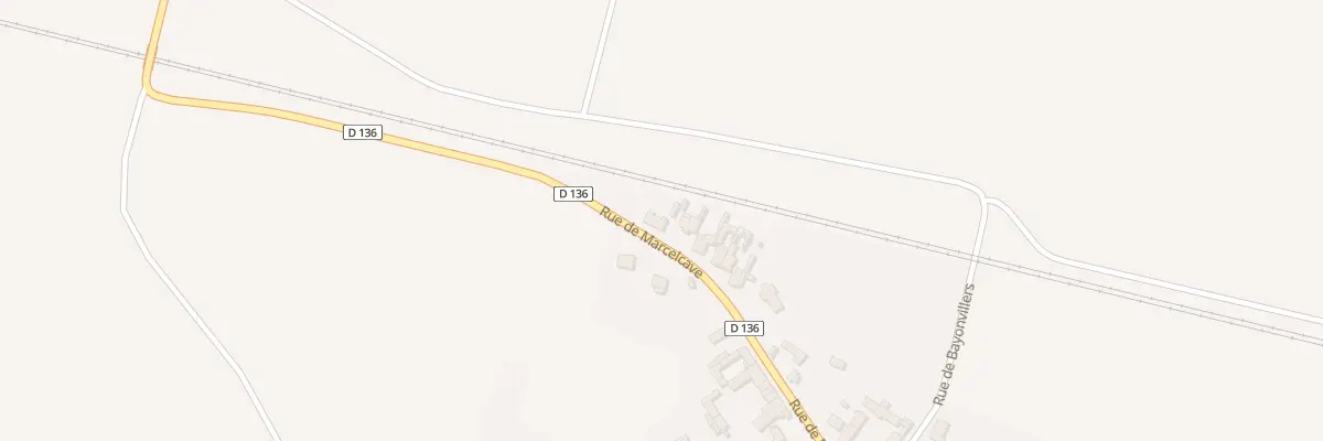 Plan du 24 Rue de Marcelcave à Wiencourt-l’Équipée