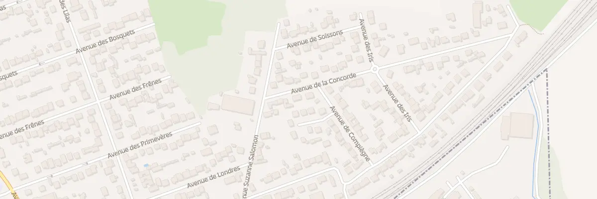 Plan du 6 Av de la Concorde à Mitry-Mory
