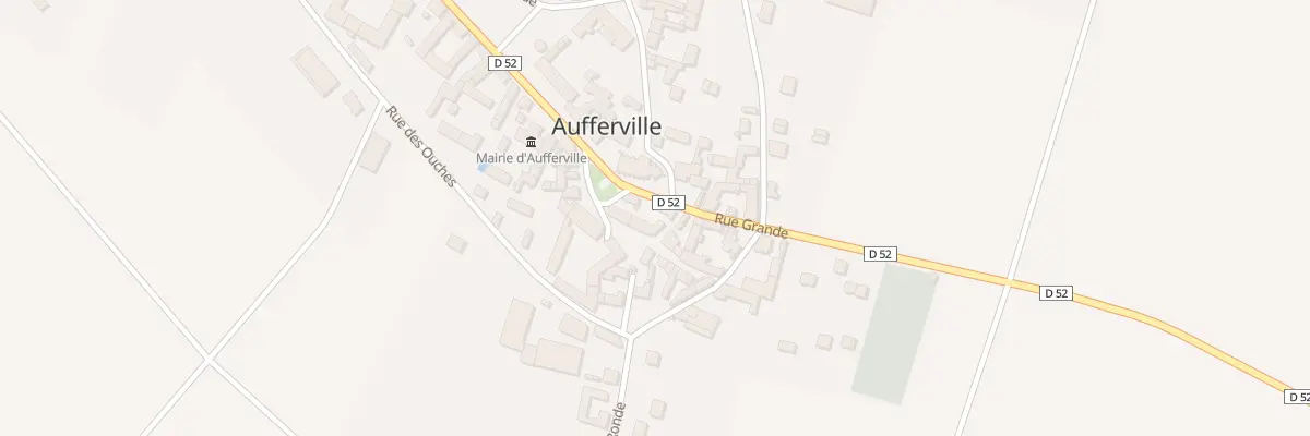 Plan du 53 Rue Grande à Aufferville