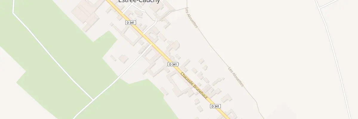 Plan du 23 Chs Brunehaut à Estrée-Cauchy
