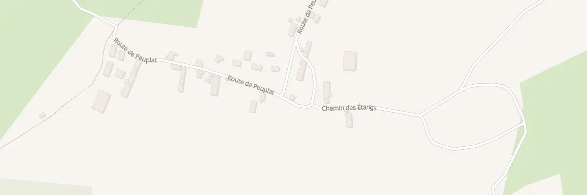 Plan du 104 Che des Etangs à Saint-Genest