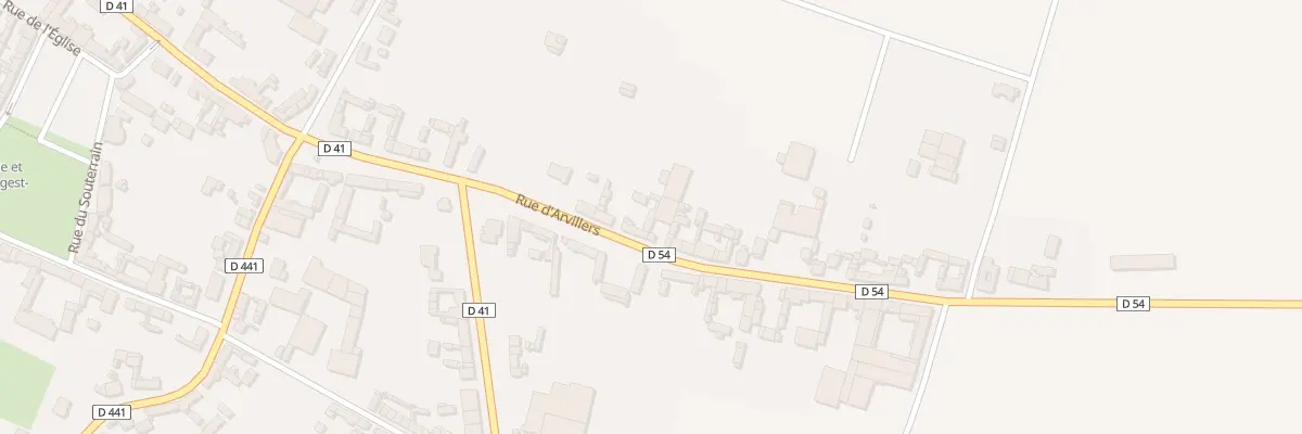 Plan du 25 Rue d’Arvillers à Hangest-en-Santerre