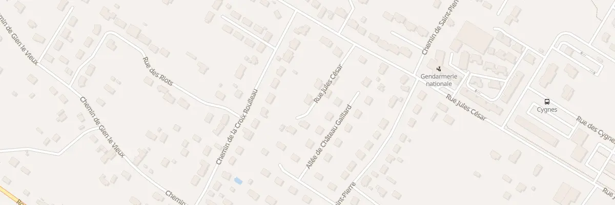 Plan du 135B Rue Jules César à Gien
