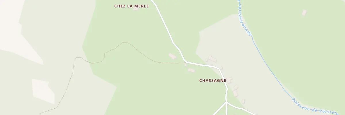 Plan du 2 Chassagne à Saint-Étienne-de-Chomeil