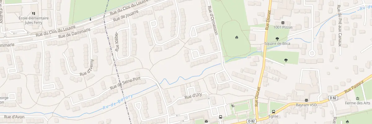 Plan du 9 Rue Pierre Levee à Vert-Saint-Denis
