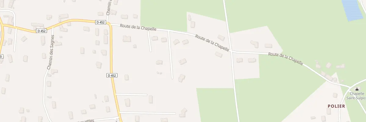 Plan du 144 Rte de la Chapelle à Villebret