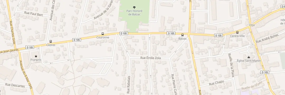 Plan du 6 Rue Camille Flammarion à Villeparisis