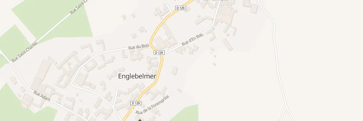 Plan du 586 Rue d’En Bas à Englebelmer