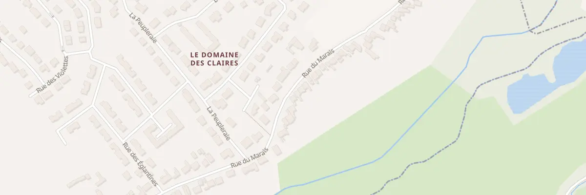Plan du 84 Rue du Marais à Fouquereuil