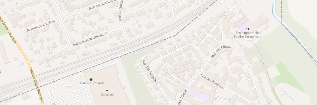 Plan du 63 Rue des Peupliers à Villeparisis