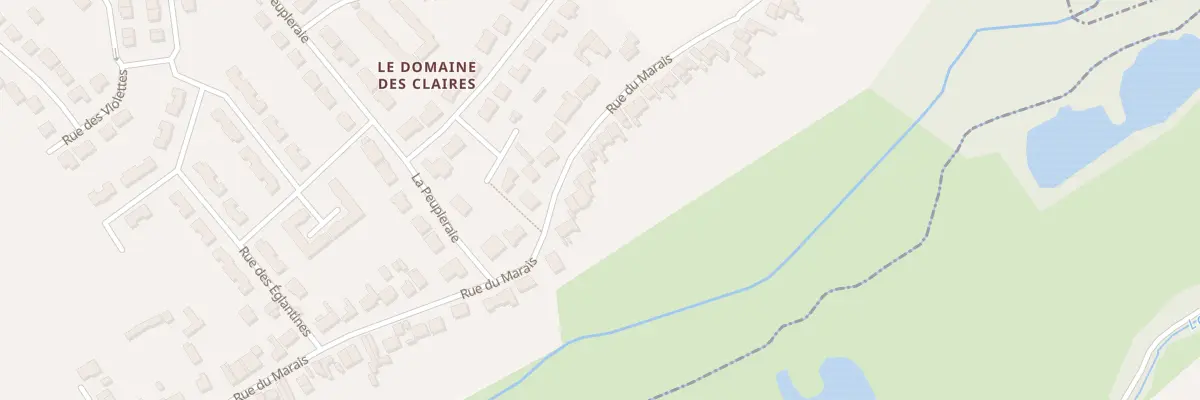 Plan du 82 Rue du Marais à Fouquereuil