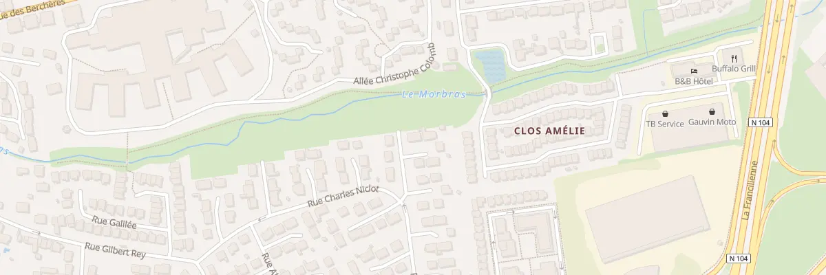 Plan du 57 Rue Charles Niclot à Pontault-Combault