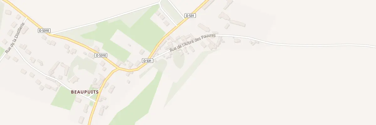 Plan du 5 Rue de l’Arbre aux Pauvres à Grandvillers-aux-Bois