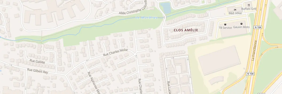 Plan du 67 Rue Charles Niclot à Pontault-Combault