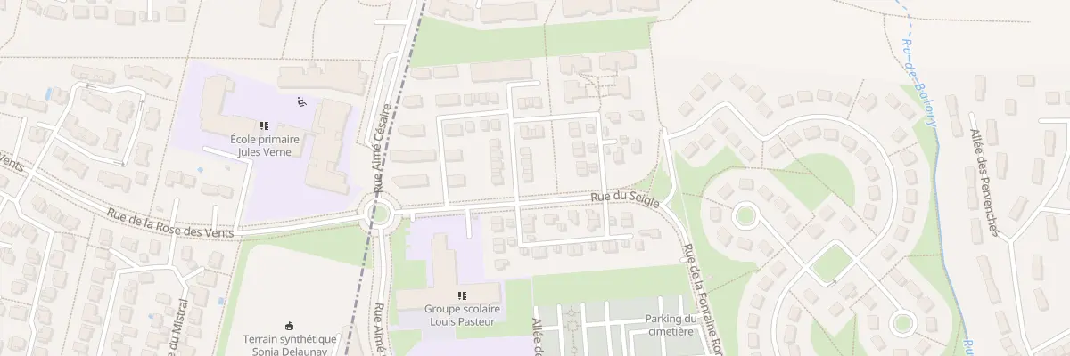 Plan du 22 Rue de la Folle Avoine à Vert-Saint-Denis