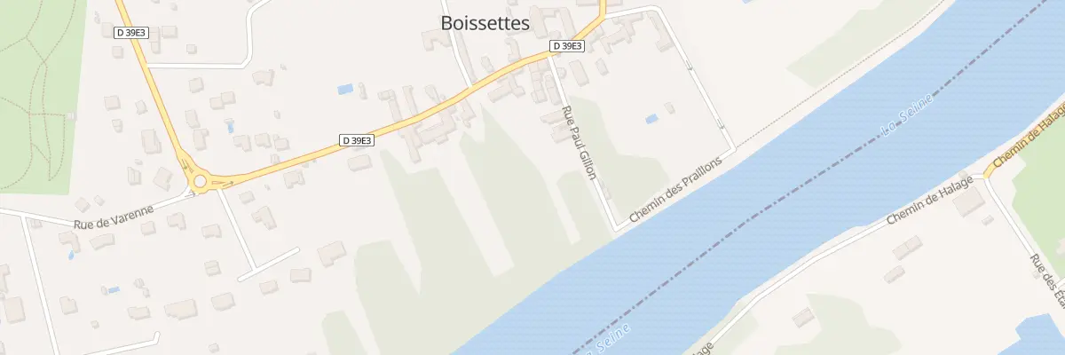 Plan du 9 Rue Brouard à Boissettes