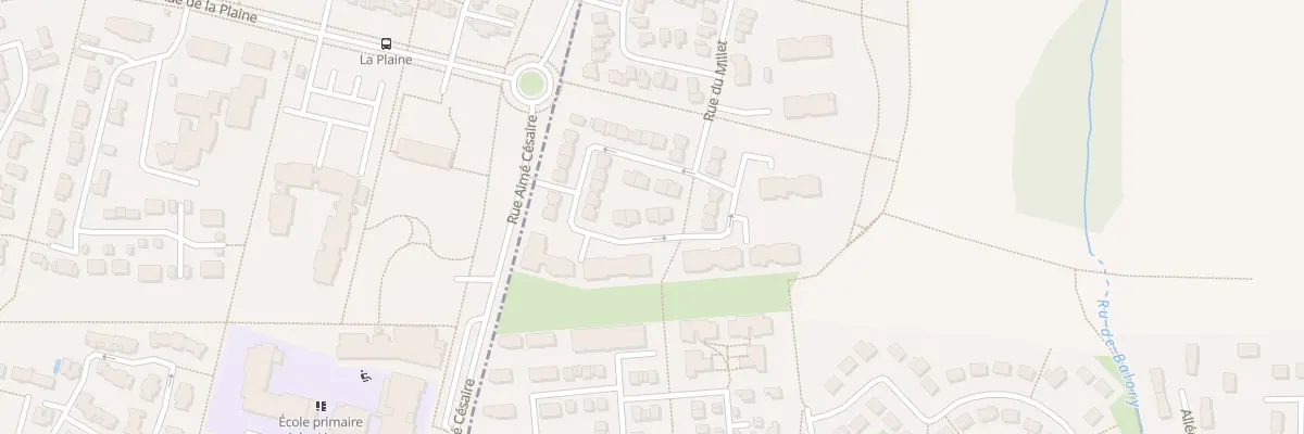 Plan du 24 Rue de l’Orge à Vert-Saint-Denis