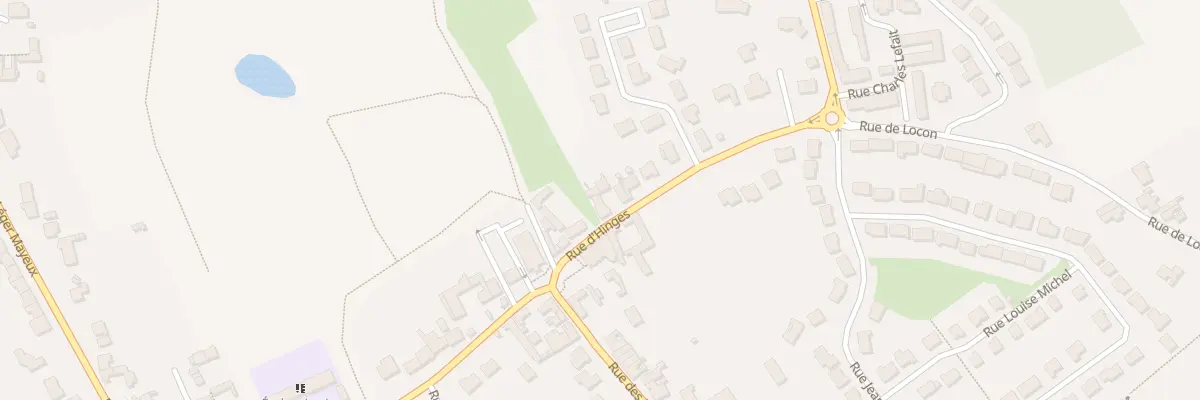 Plan du 8 Rue d’Hinges à Vendin-lès-Béthune