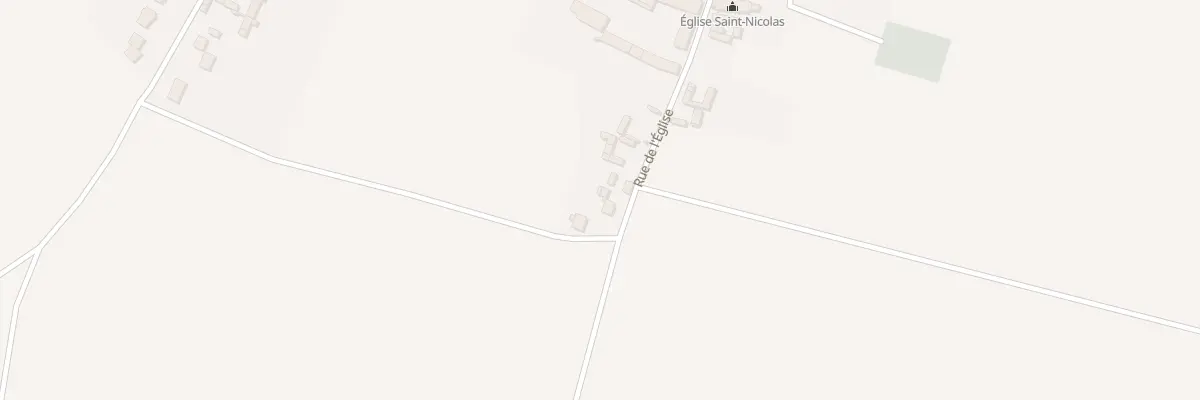 Plan du 20 Rue de l’Eglise à Wiencourt-l’Équipée