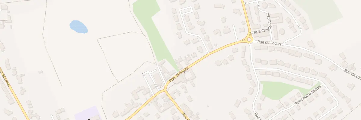 Plan du 10 Rue d’Hinges à Vendin-lès-Béthune