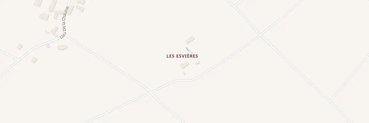 Plan du 5020 Les Esvières à Moulon