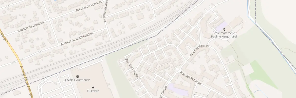 Plan du 73 Rue des Peupliers à Villeparisis
