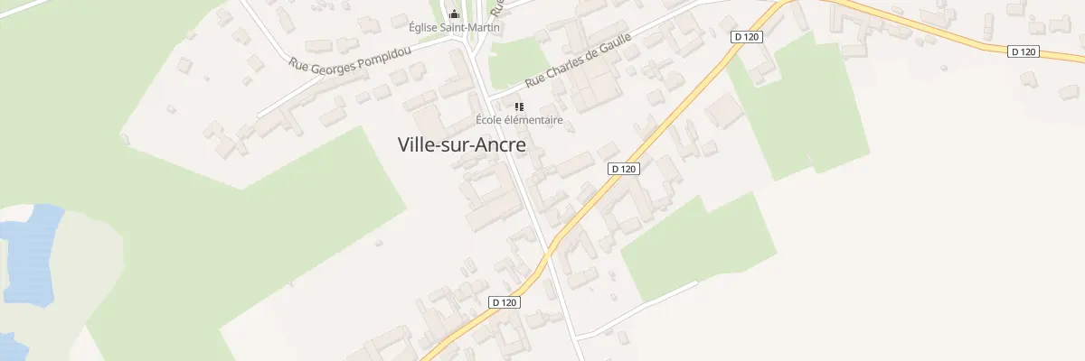 Plan du 11 Rue de la Mairie à Ville-sur-Ancre