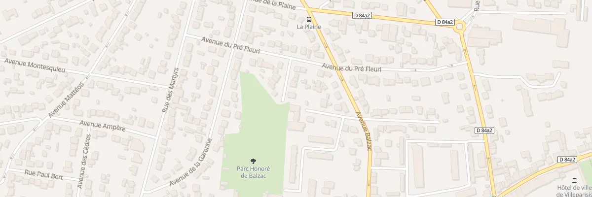 Plan du 7 Imp du Parc à Villeparisis