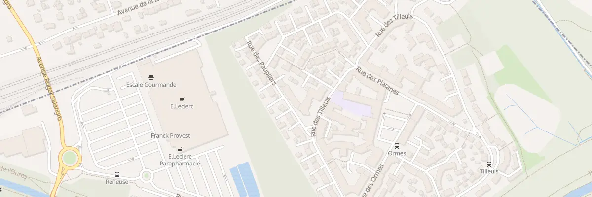 Plan du 140 Rue des Tilleuls à Villeparisis