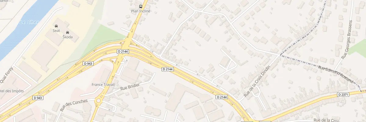 Plan du 29 Rue du Plan Incline à Montluçon