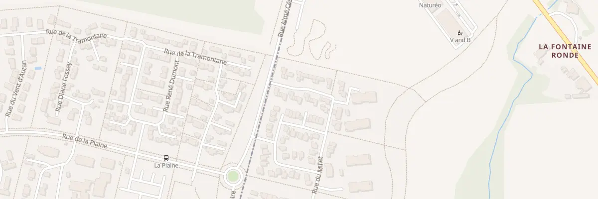 Plan du 20 Rue du Millet à Vert-Saint-Denis
