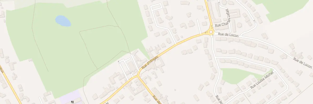 Plan du 12 Rue d’Hinges à Vendin-lès-Béthune