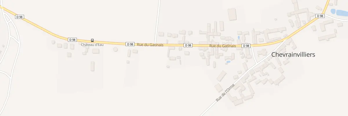 Plan du 30 Rue du Gatinais à Chevrainvilliers