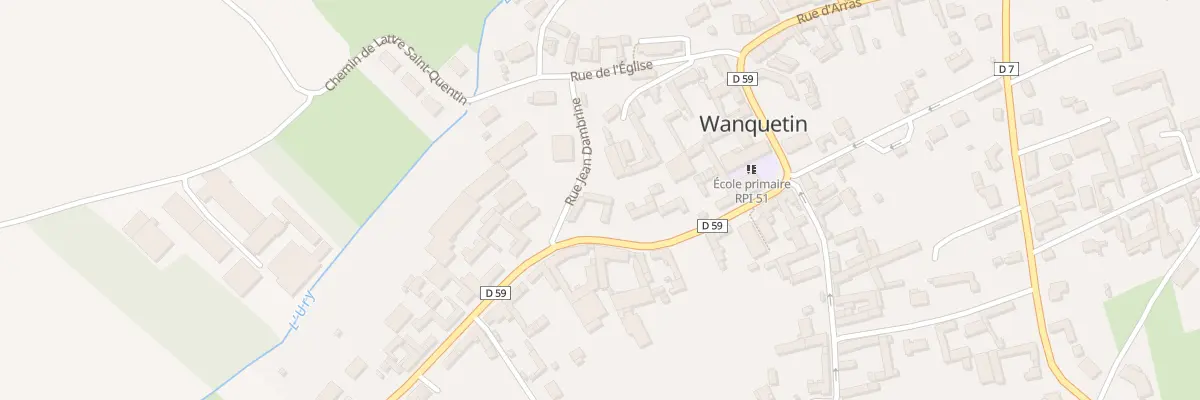 Plan du 7 Rue du Wetz à Wanquetin