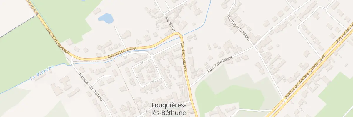 Plan du 117 Rue des Fontaines à Fouquières-lès-Béthune
