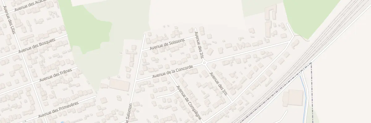 Plan du 15 Av de la Concorde à Mitry-Mory