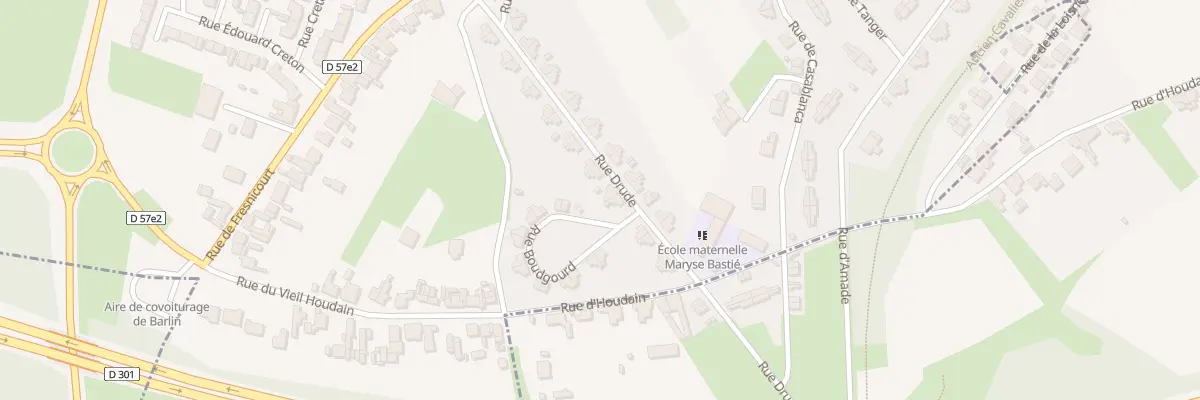 Plan du 37 Rue du General Drude à Barlin