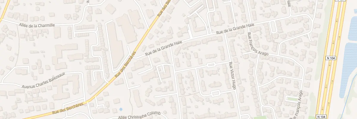 Plan du 60 Rue Victor Hugo à Pontault-Combault