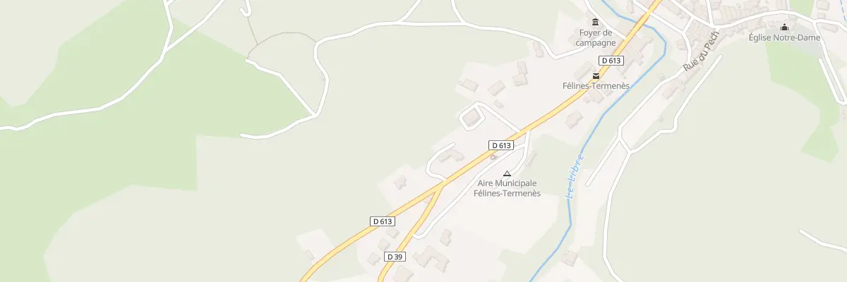 Plan du 63 Pla de Ferriol-nord à Félines-Termenès